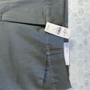 LOFT Classic Gray Ankle Pants